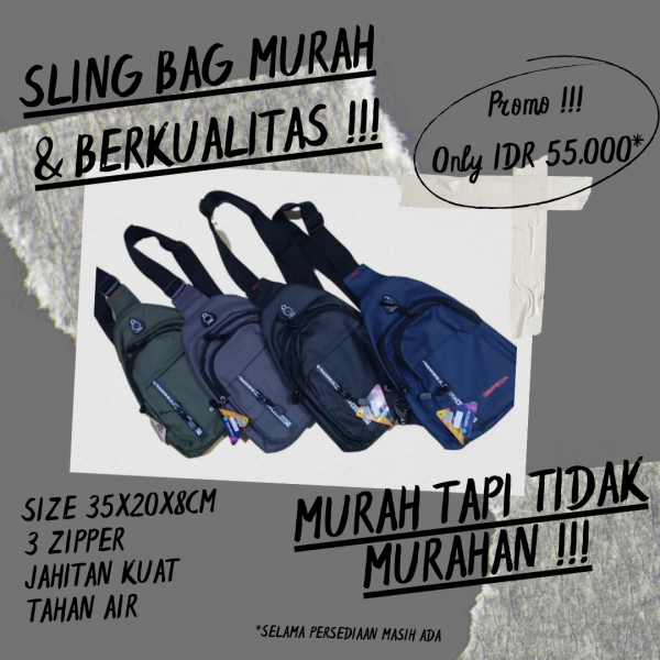 Sling clearance bag murah